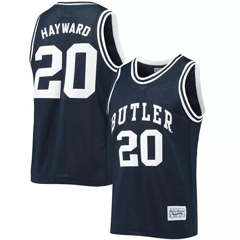 Men's Original Retro Brand Gordon Hayward Navy Butler Bulldogs Commemorative Classic Basketball Jersey,  Product Image