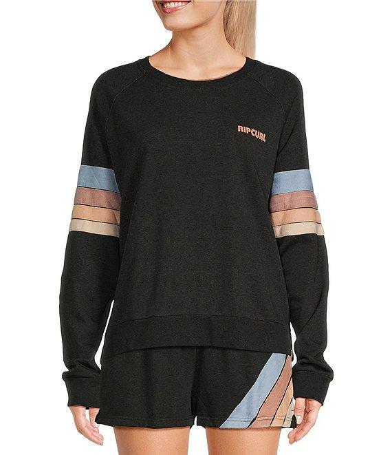 Rip Curl High Tide Surf Raglan Sleeve Coordinating Sweatshirt Product Image