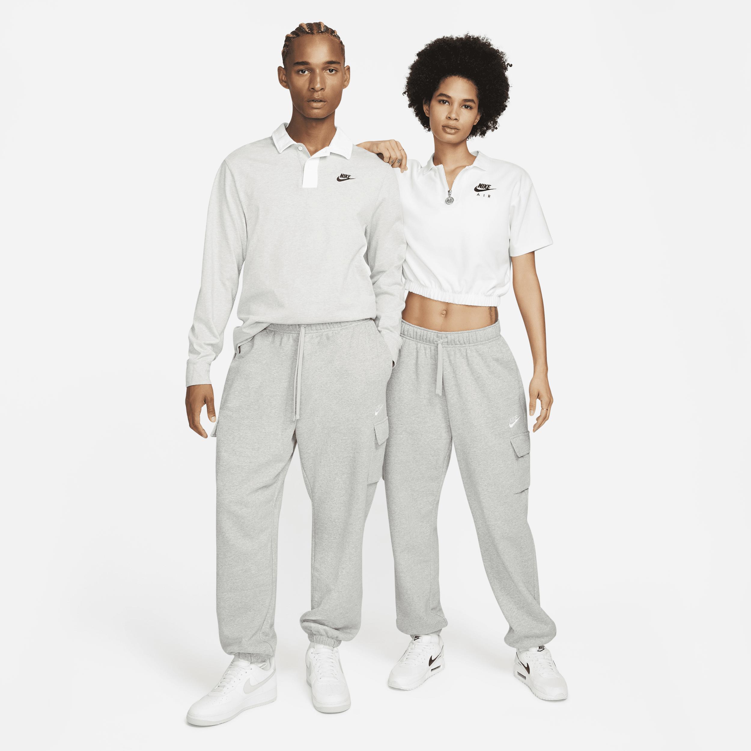 Womens Nike Sportswear Club Fleece Mid-Rise Oversized Cargo Sweatpants | DQ5196-063 Product Image