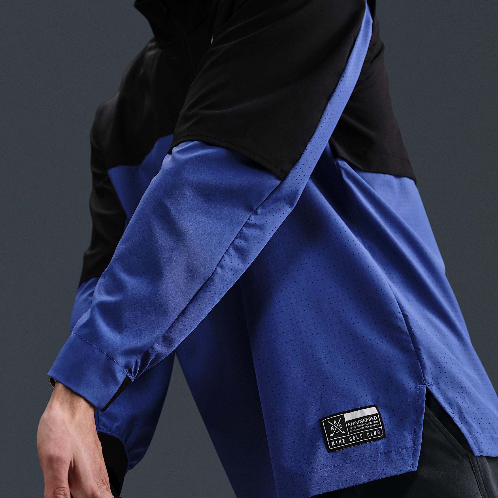 Nike Mens Golf Club Dri-FIT 1/2-Zip Golf Jacket | FQ1155-490 Product Image