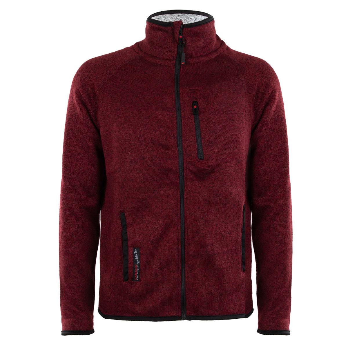 Canada Weather Gear Men's Full Zip Sweater Fleece Product Image