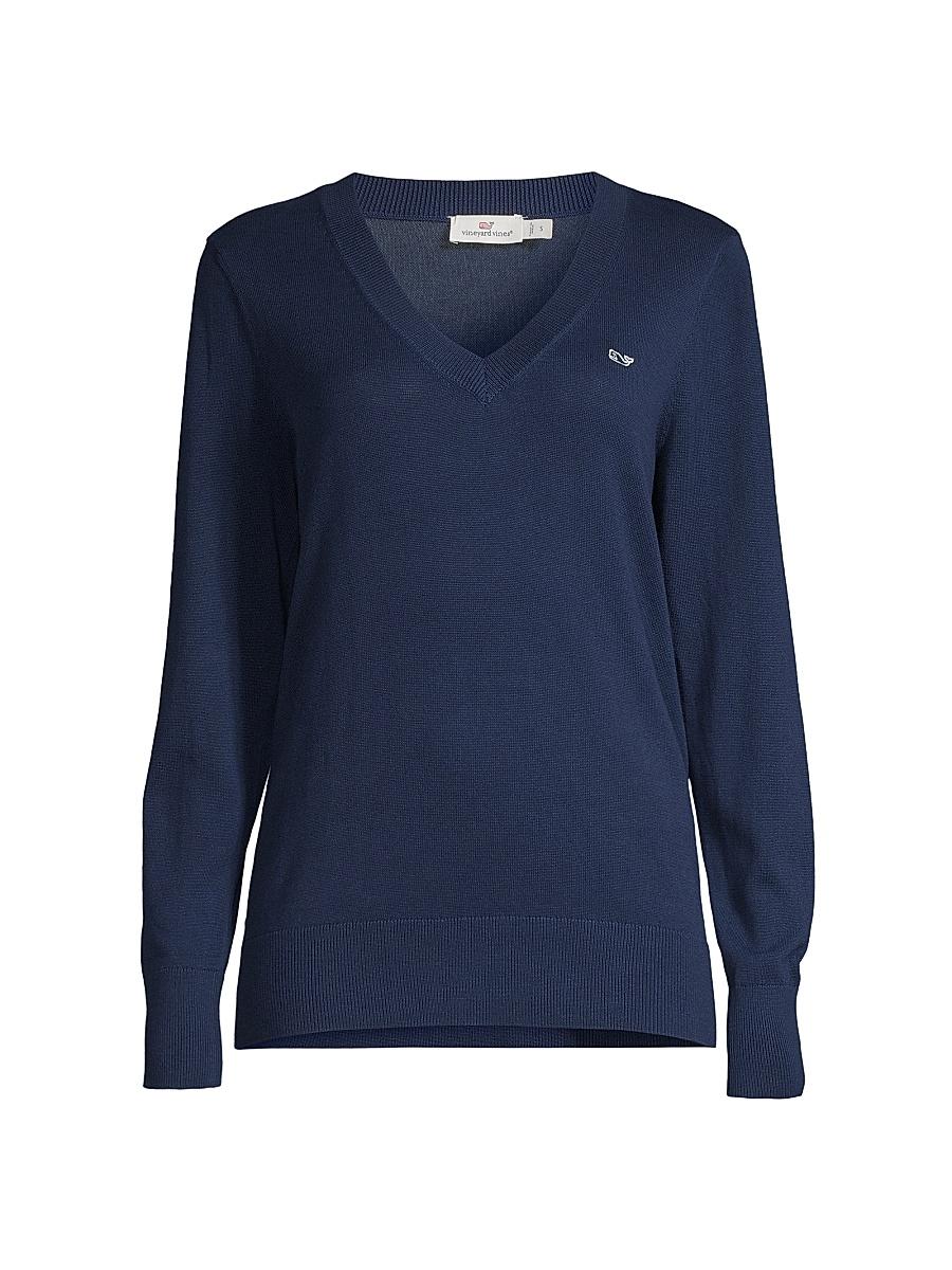 Womens Heritage Cotton Pullover Sweater Product Image
