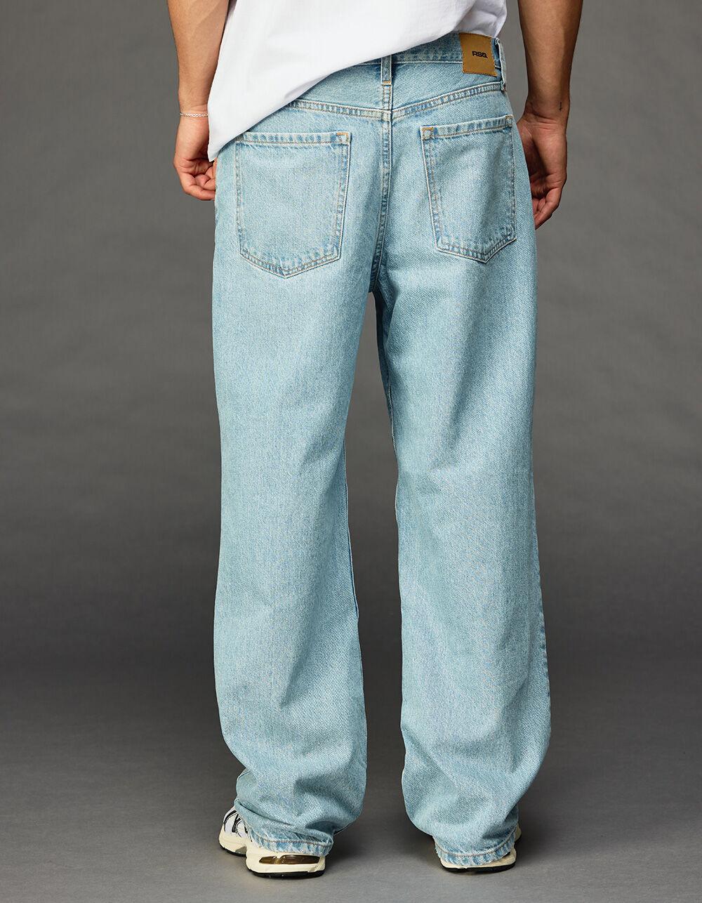 RSQ Mens Baggy Jeans - LIGHT WASH Product Image