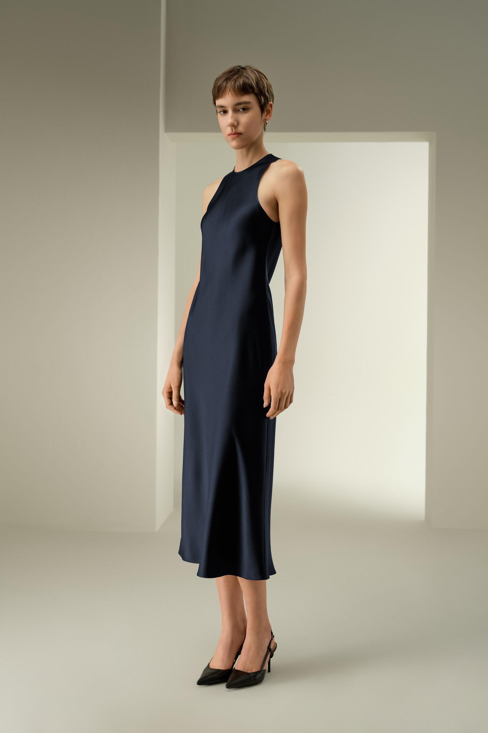 LILYSILK Silk Maxi Dress - Female - Pine 100% Premium Silk - Ultimate Luxury Smooth Texture Maxi Dress Product Image