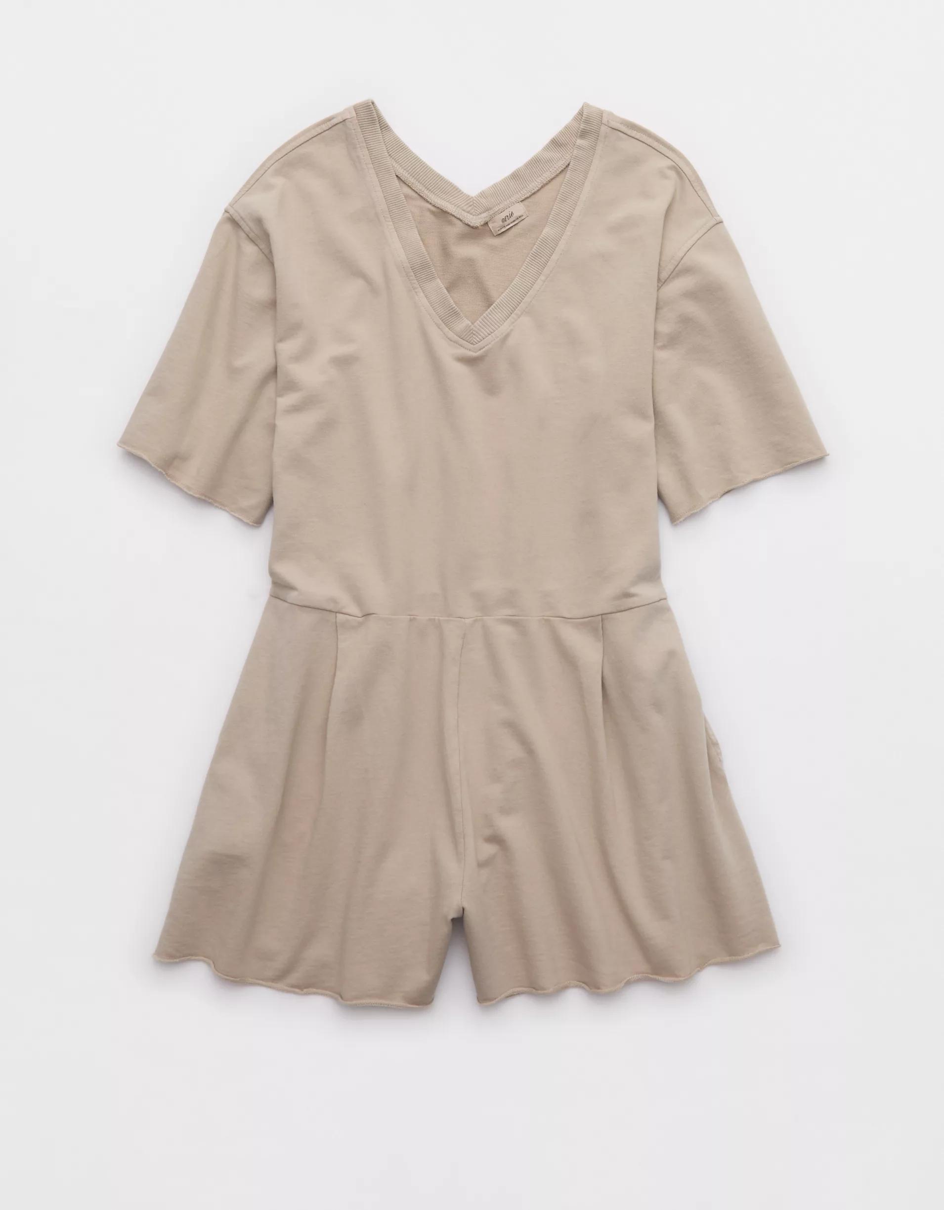 Aerie V-Neck Romper Product Image