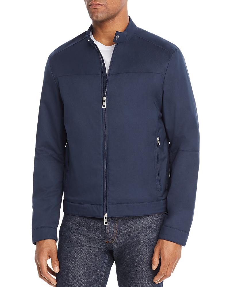 Michael Kors Zip-Front Racer Jacket Product Image