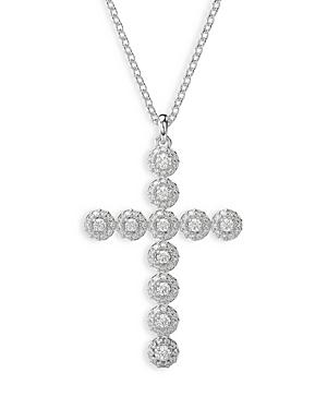 Swarovski Insigne Crystal Cross Pendant Necklace, 15.75-18.5 Product Image