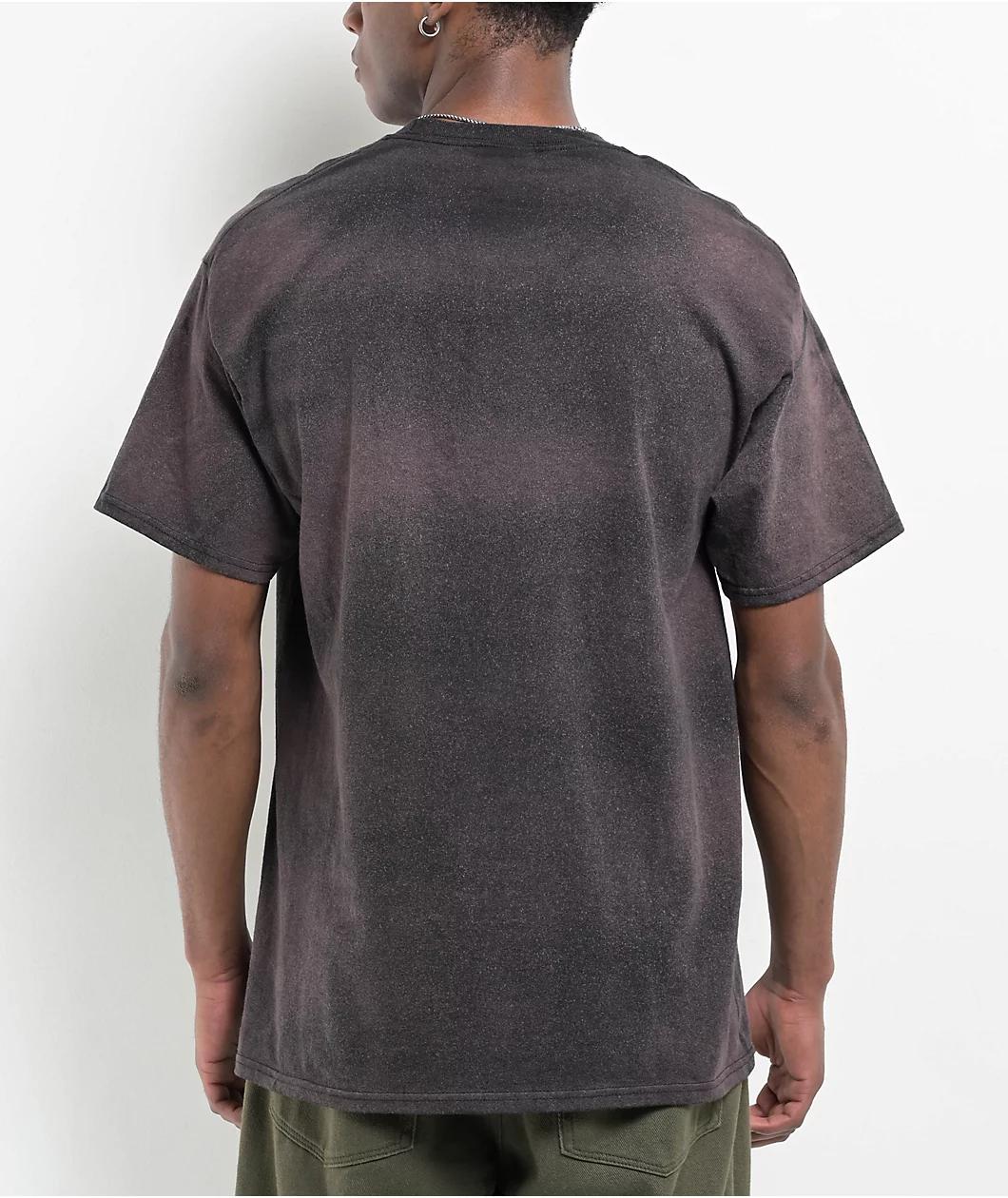 Adam Bomb Threes Company Black Wash T-Shirt Product Image