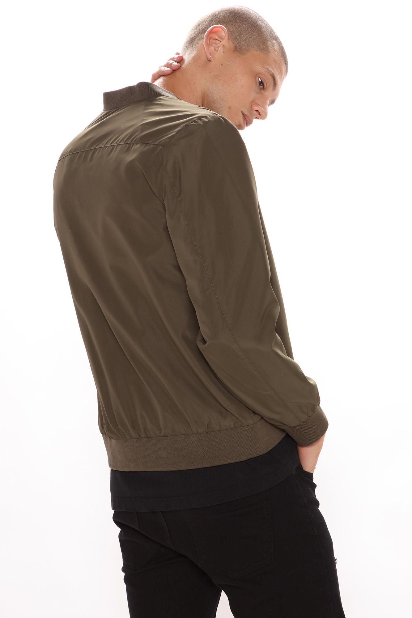 Eddie Bomber Jacket - Olive Product Image