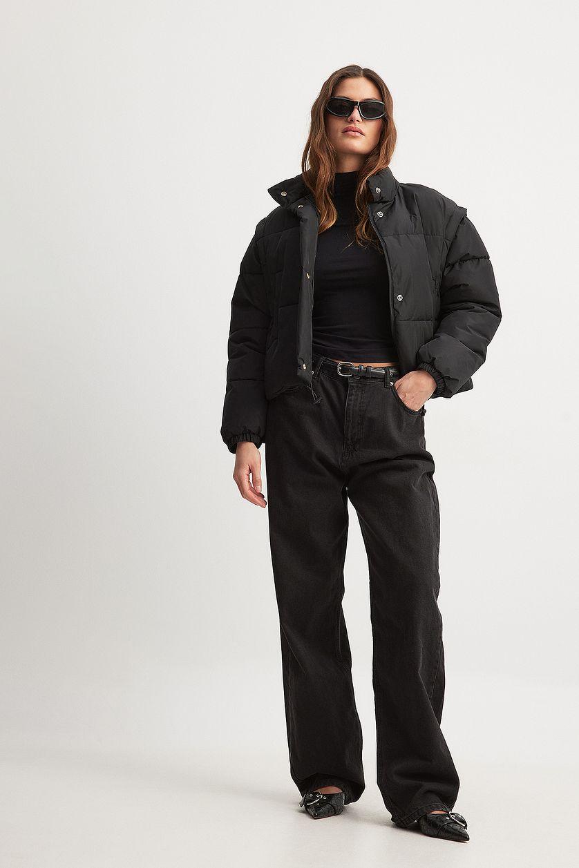 Detachable Sleeve Padded Jacket Product Image