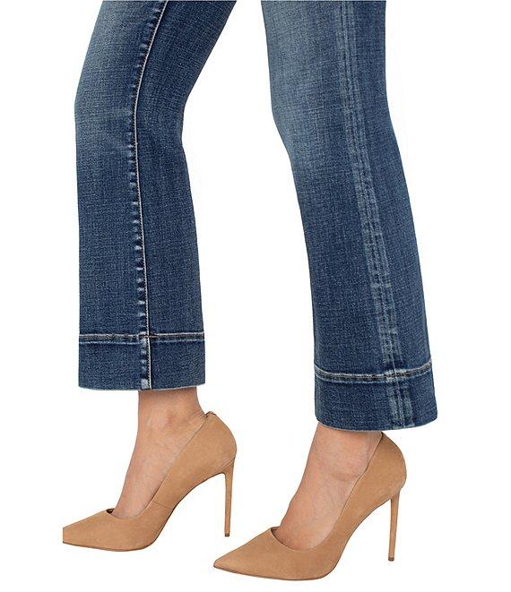 Liverpool Los Angeles Gia Stretch Denim Flare Leg Jeans Product Image