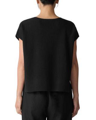 Boxy Cap Sleeve Tee Product Image