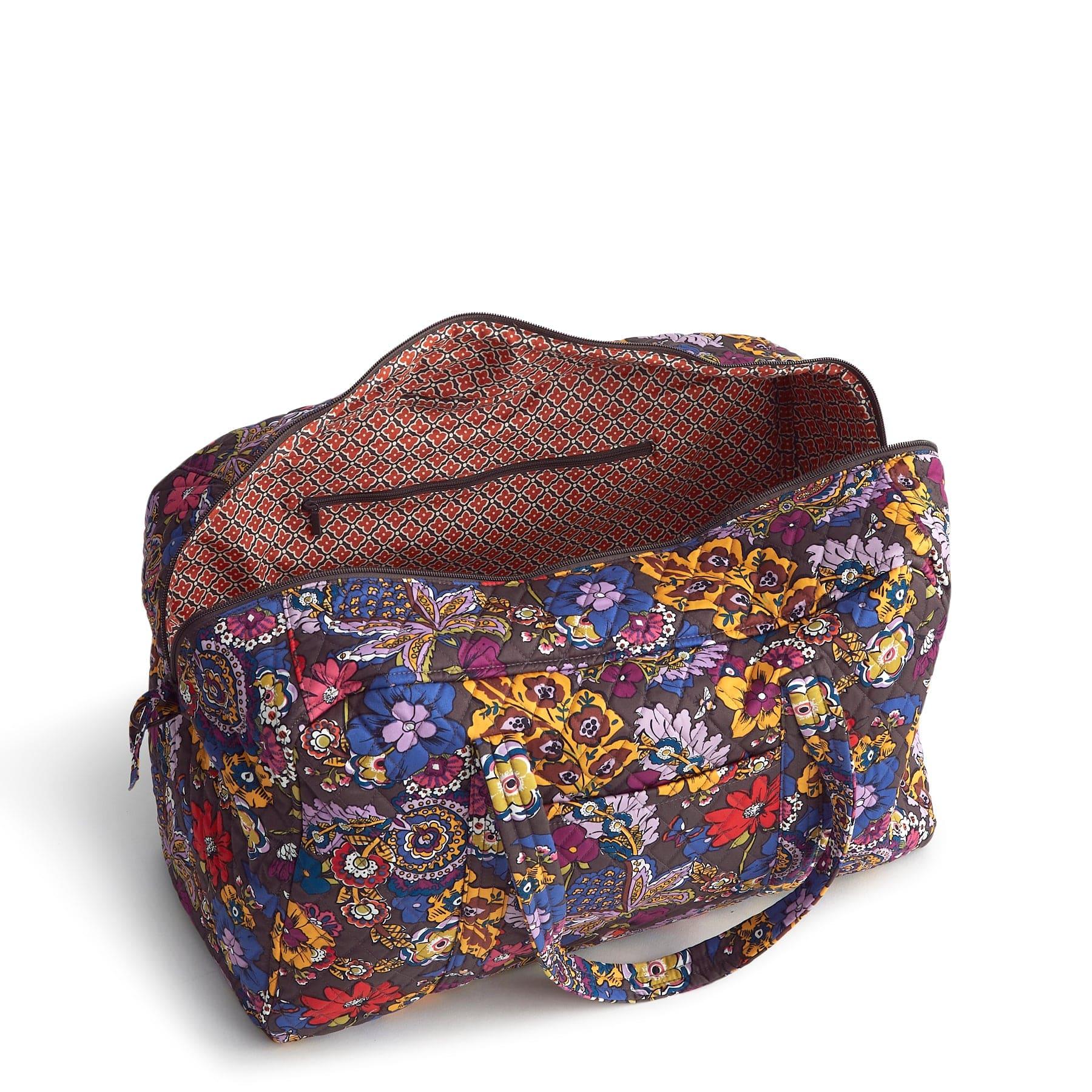 Vera Bradley Large Miramar Weekender Women in Starry Paisley Blue Product Image