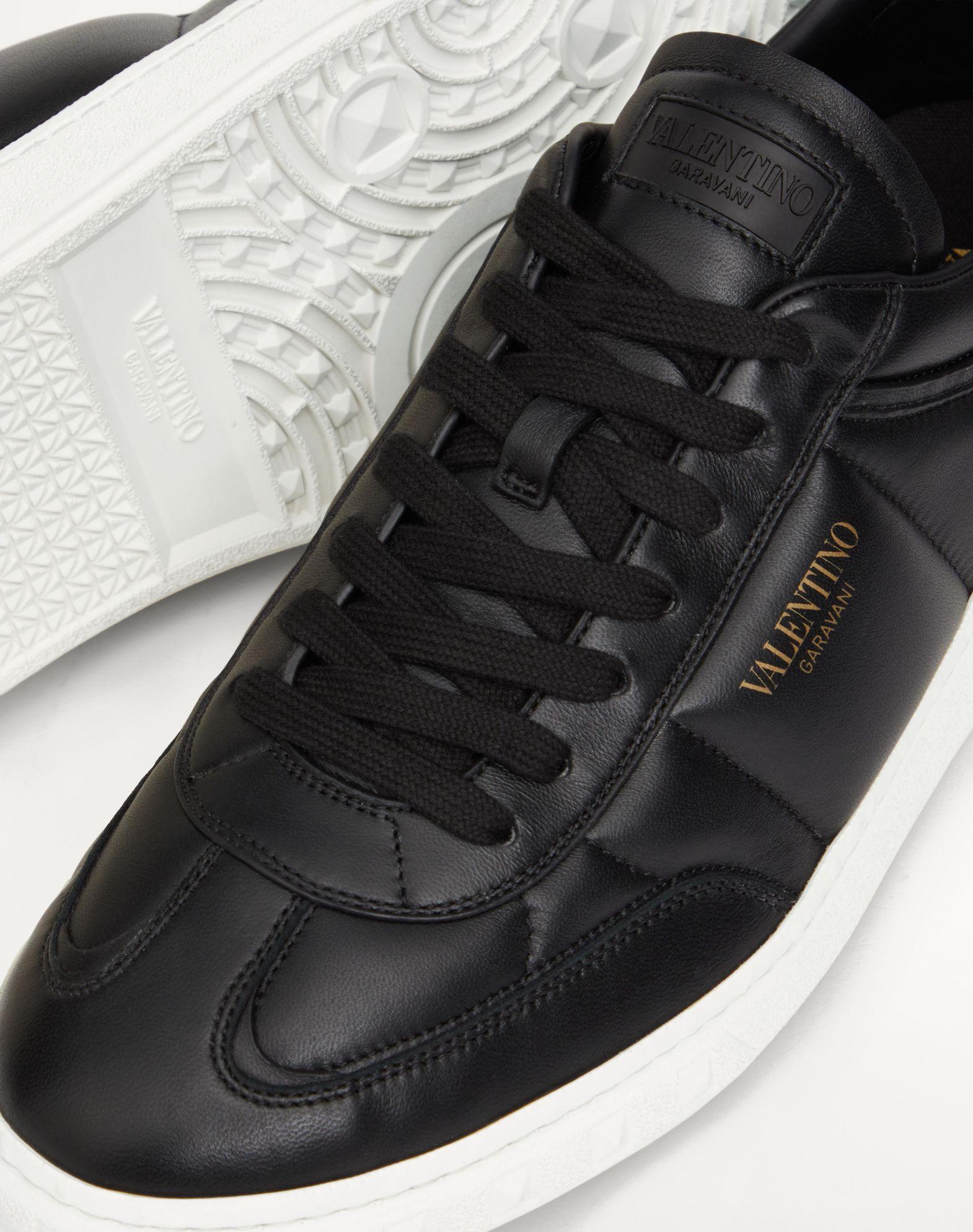 Upvillage Low Top Nappa Leather Sneaker  Product Image