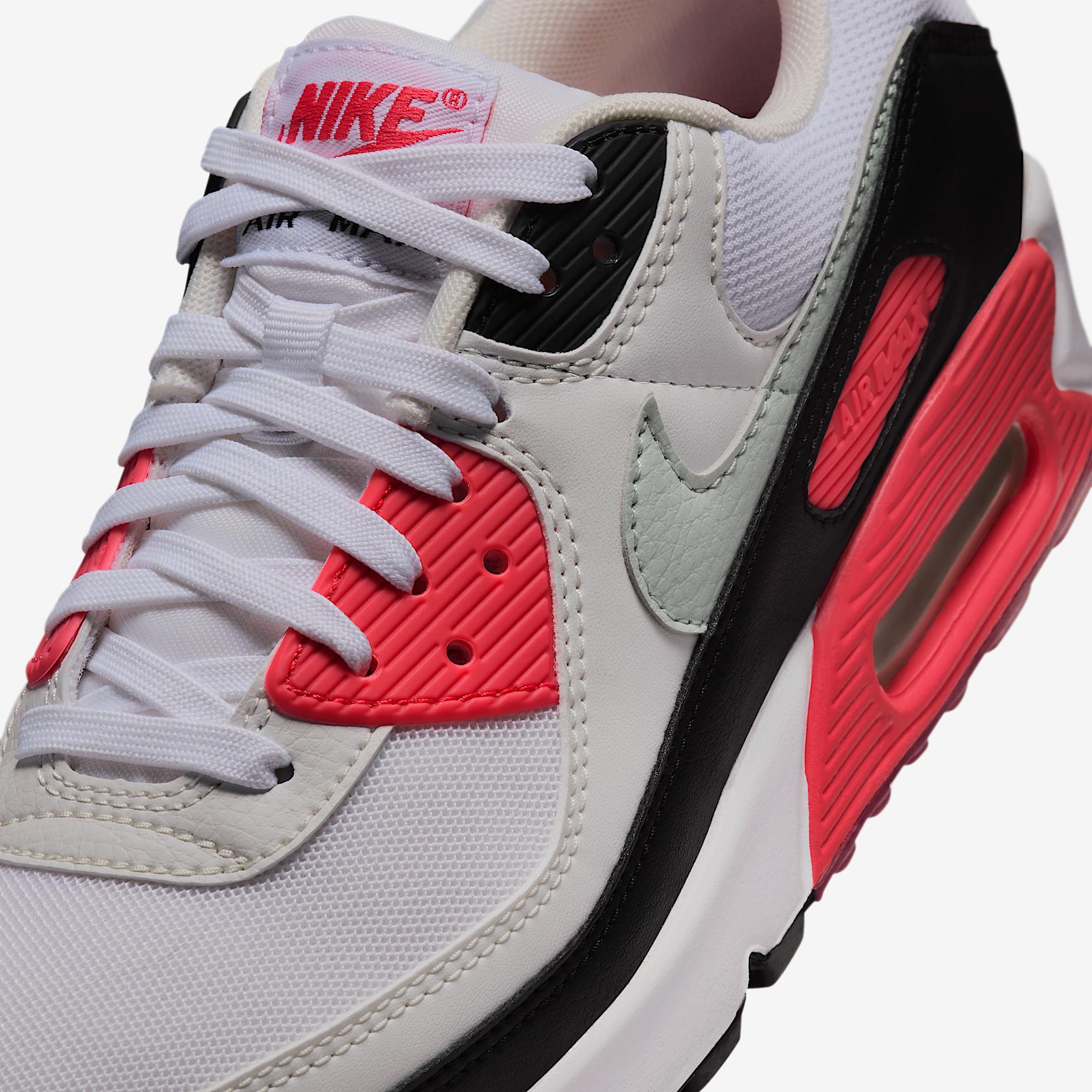 Nike Air Max 90 - Womens Shoes Aster Pink/White/Light Silver Product Image