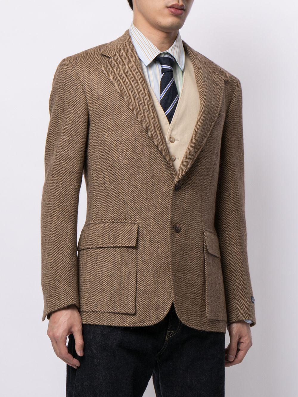 herringbone-pattern sport coat Product Image