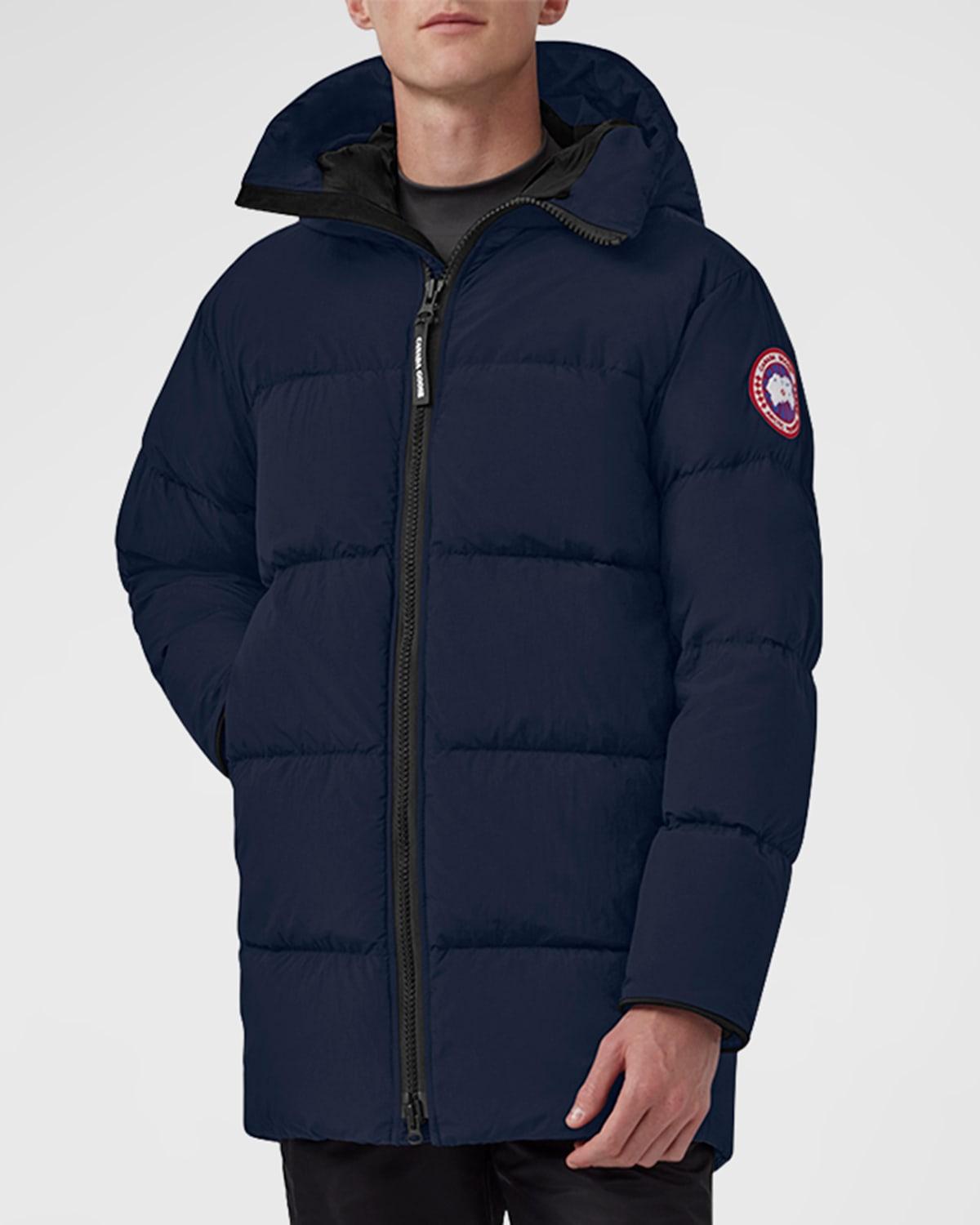Mens Lawrence Down Puffer Hooded Jacket Product Image
