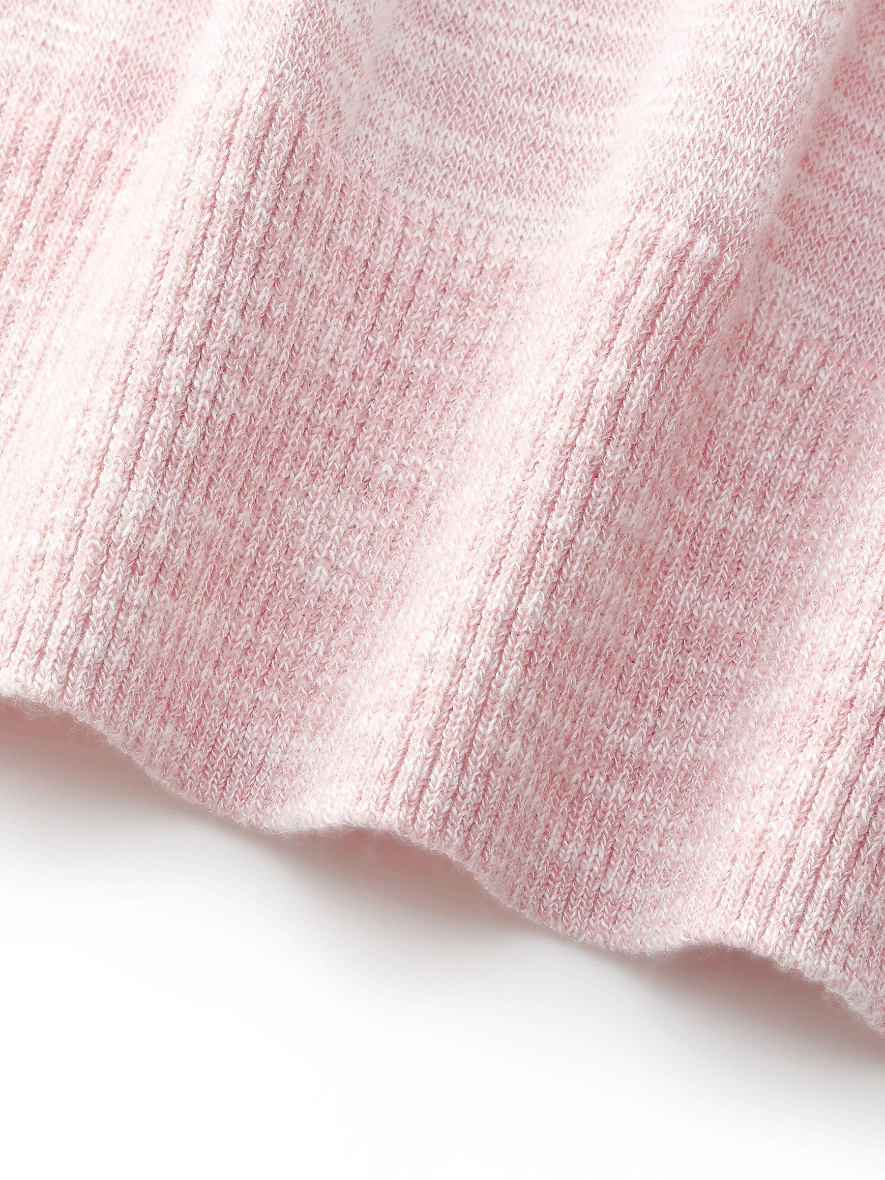 Stretchy Lapel Women Pullover Knit Top Product Image