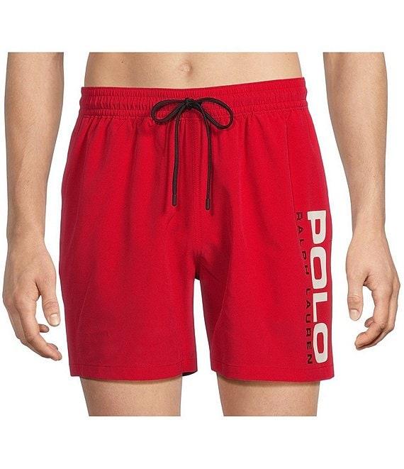 Polo Ralph Lauren Traveler Classic 5.75#double; Inseam Swim Trunks Product Image