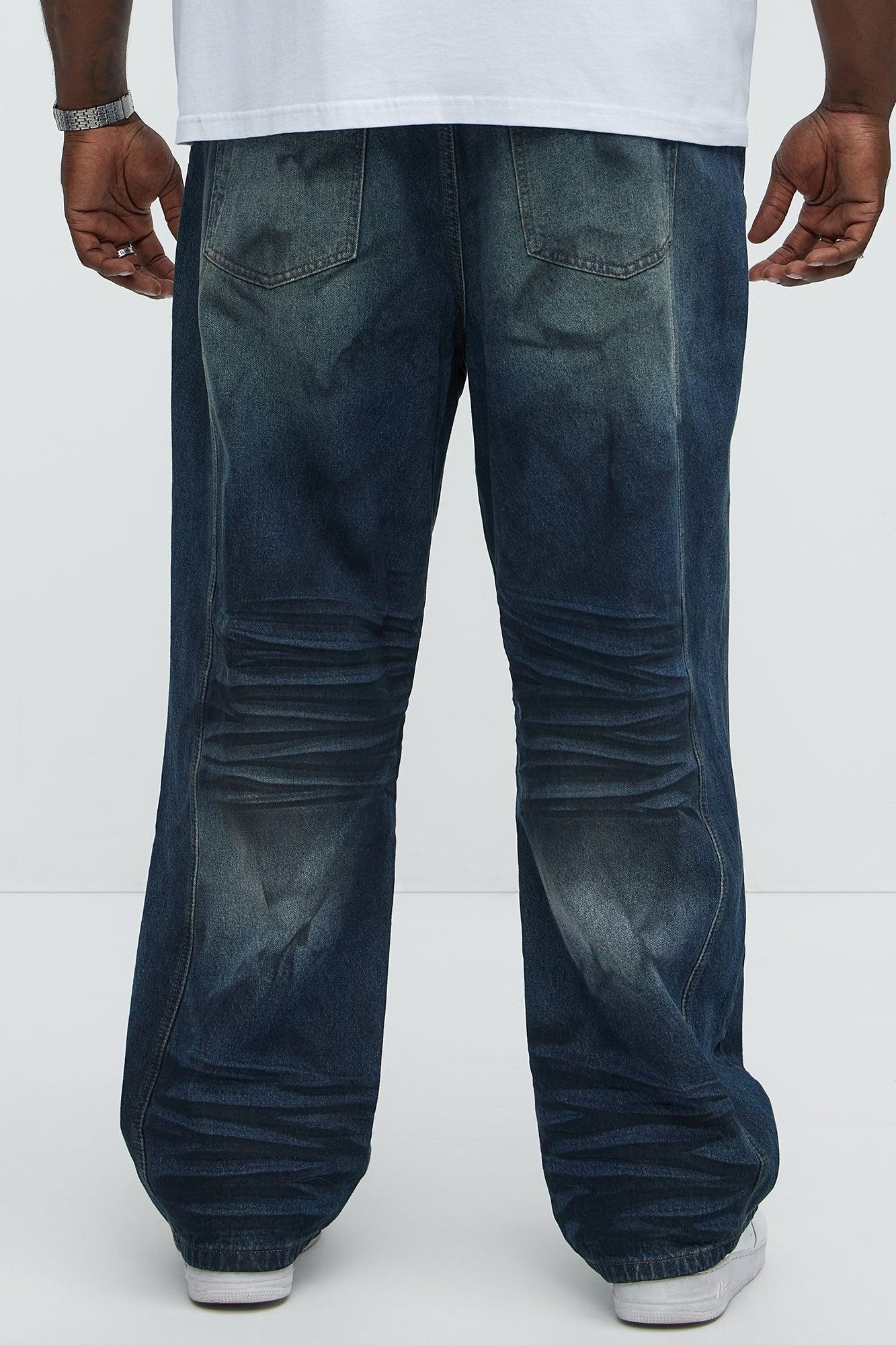 About My Baggy Jeans - Dark Wash Male Product Image