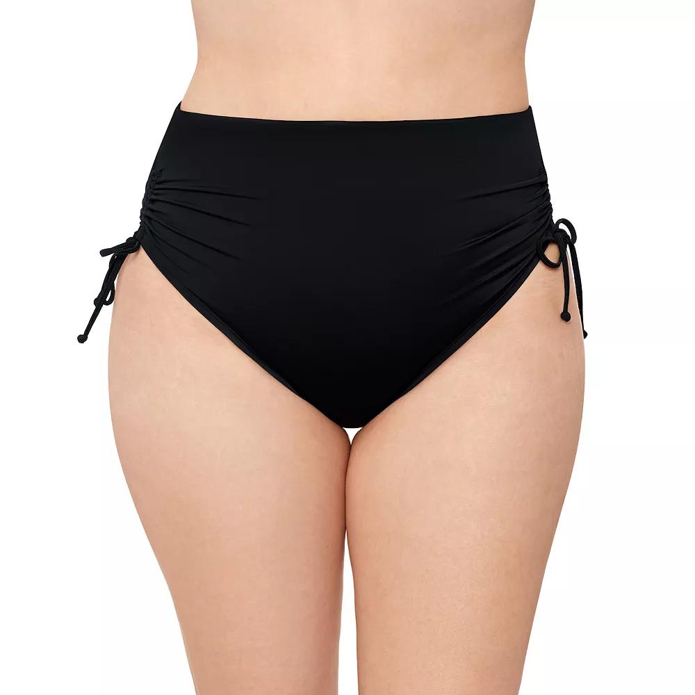 Women's S3 Swim The Cinch Swim Bottoms, Size: Large, Black Product Image
