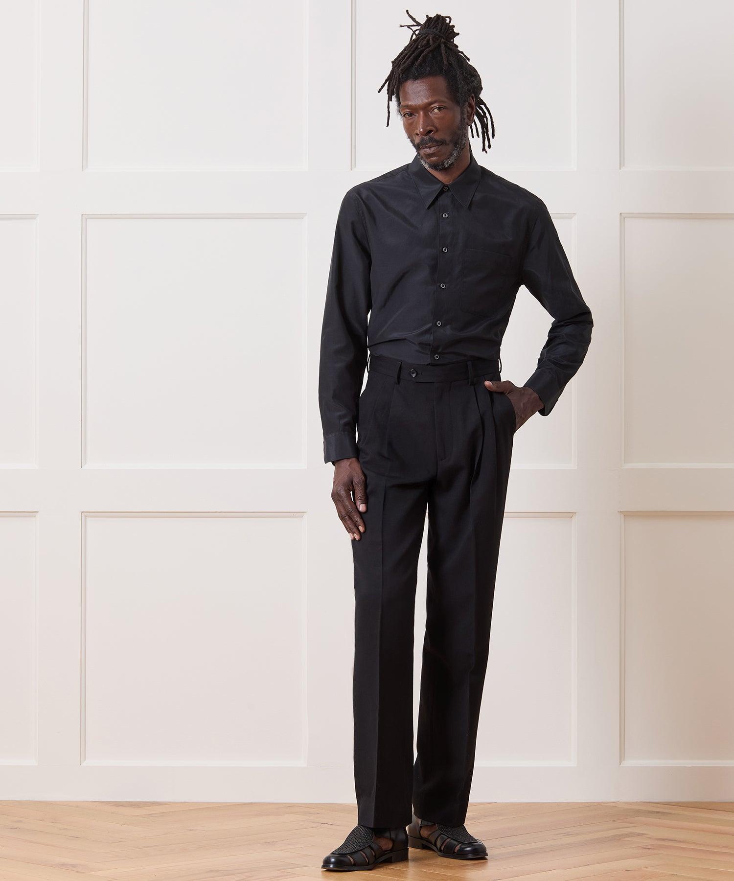 Cotton-Silk Big Shirt Product Image