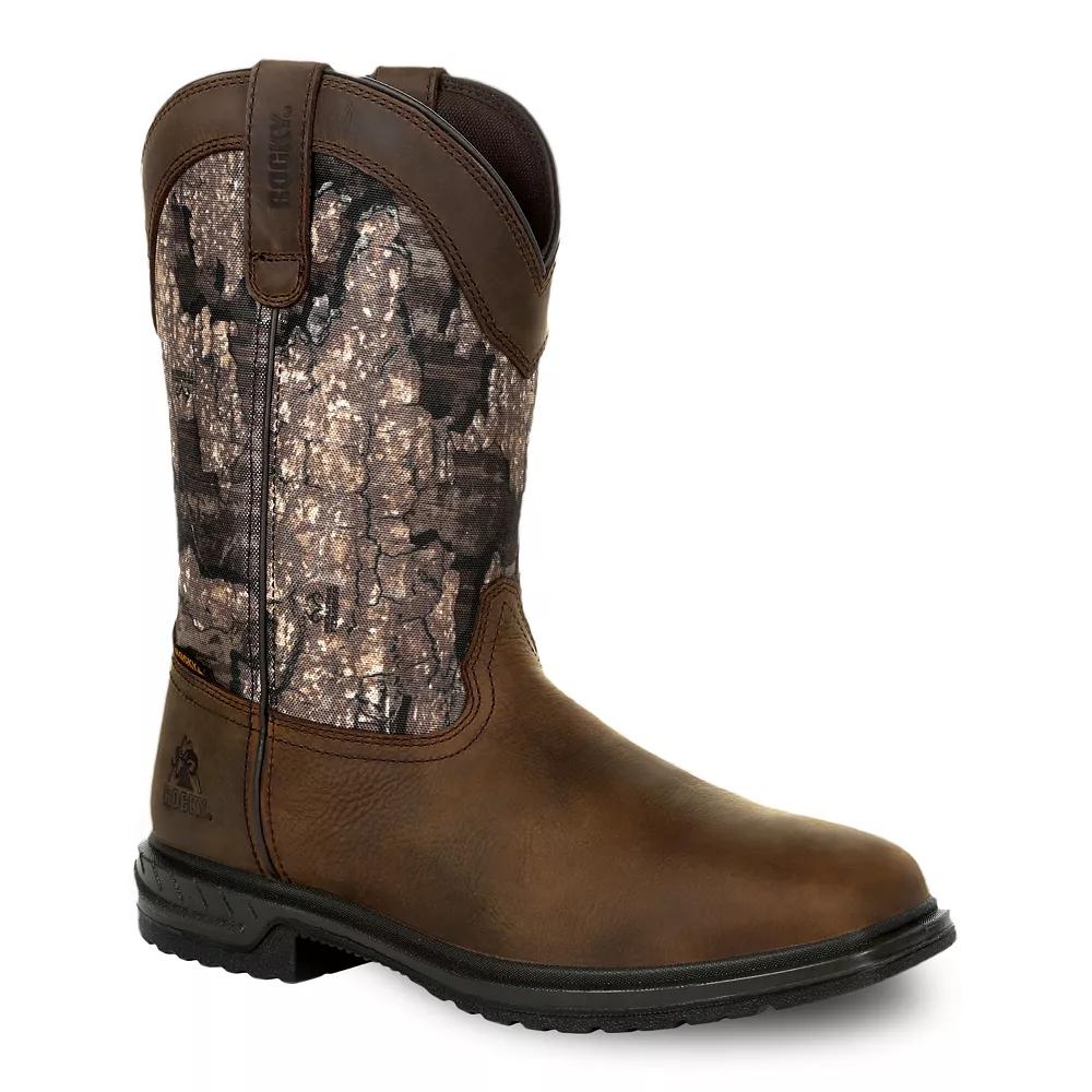 Rocky Worksmart Men's Waterproof Western Boots,  Product Image