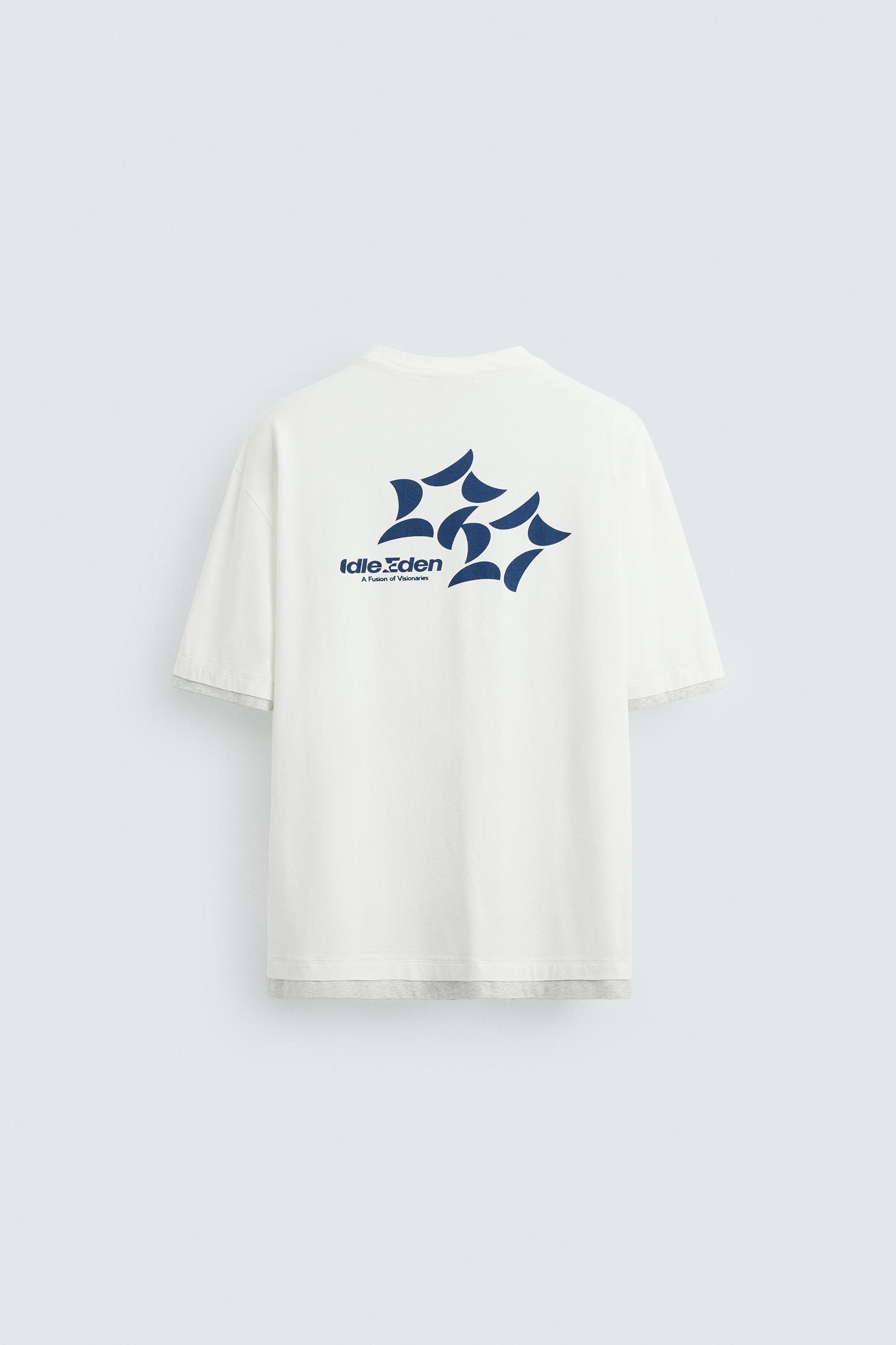 TEXT PRINT T-SHIRT Product Image