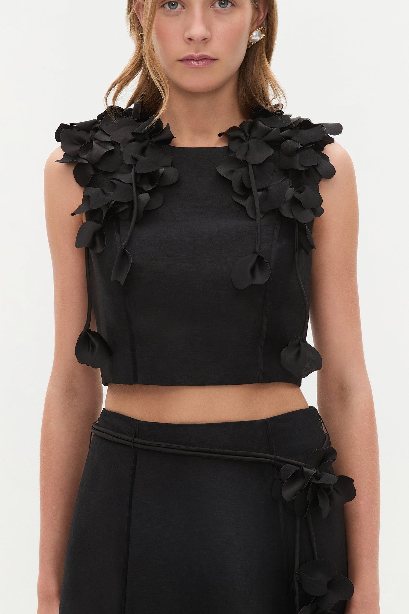 Camille Flower Top Product Image