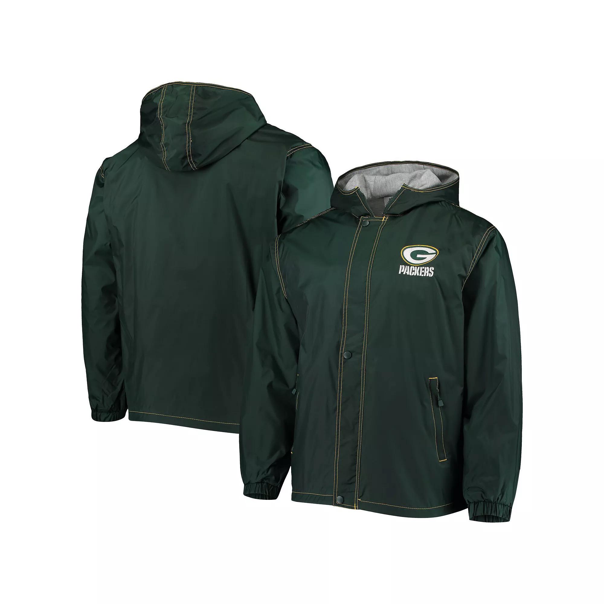 Men's Dunbrooke Green Green Bay Packers Logo Legacy Stadium Full-Zip Jacket,  Product Image