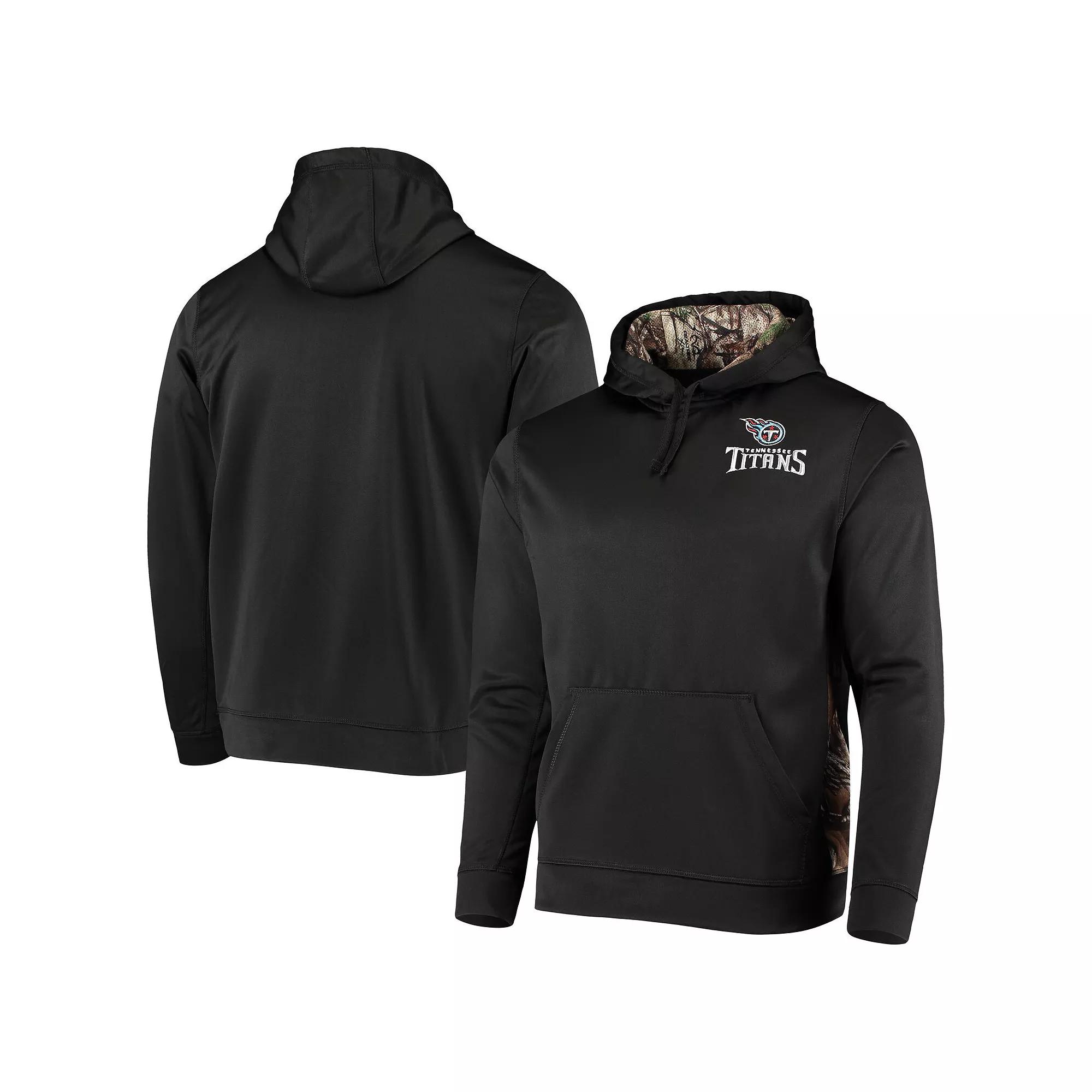 Men's Dunbrooke Black/Realtree Camo Miami Dolphins Logo Ranger Pullover Hoodie,  Product Image