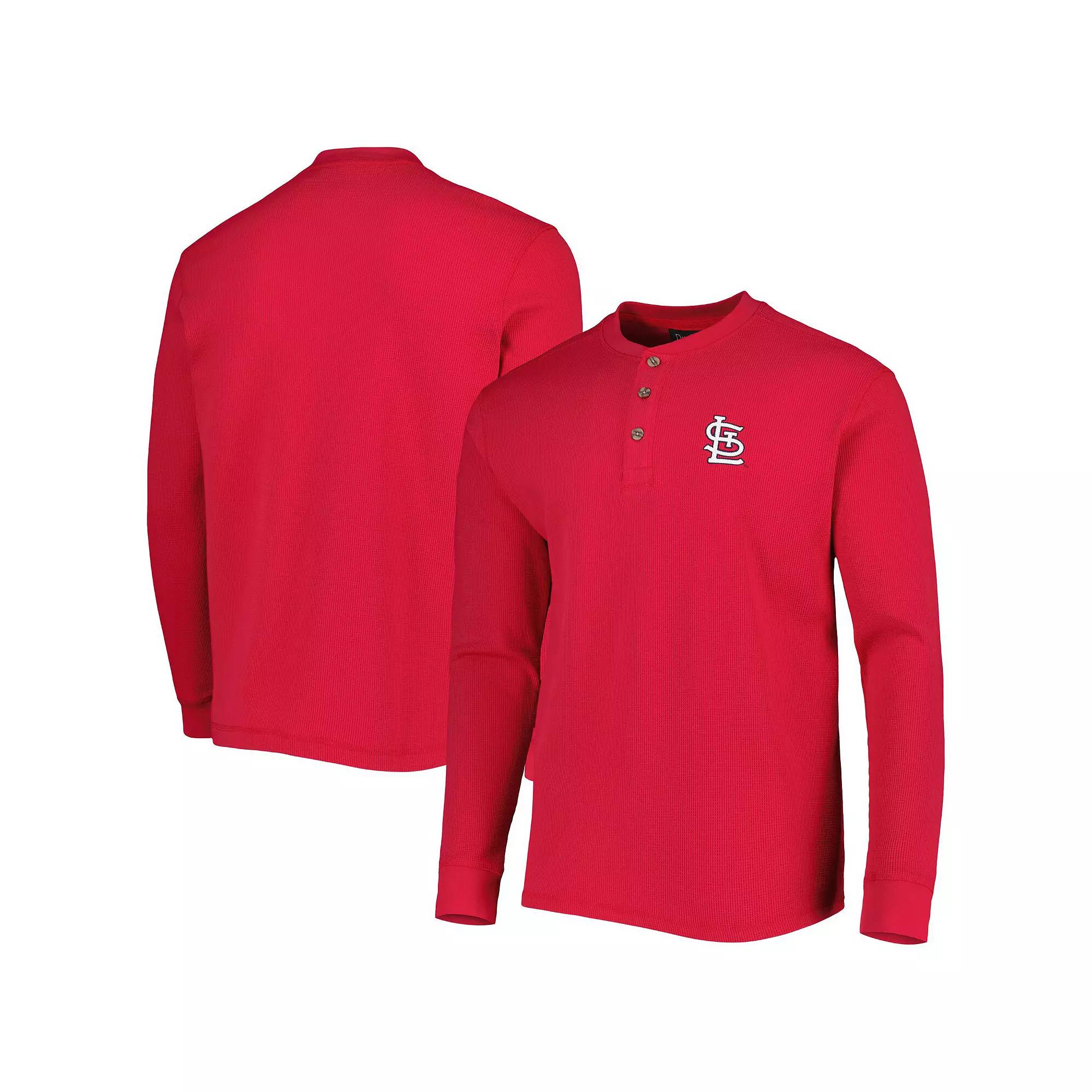 Men's Dunbrooke St. Louis Cardinals Red Maverick Long Sleeve T-Shirt,  Product Image
