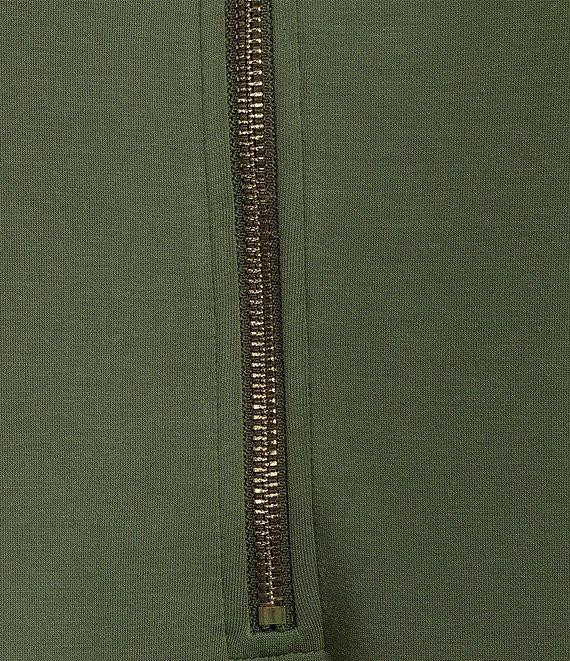 Tommy Bahama Palm Voyage 4-Way Stretch Tencel Quarter Zip Long Sleeve Dress Product Image