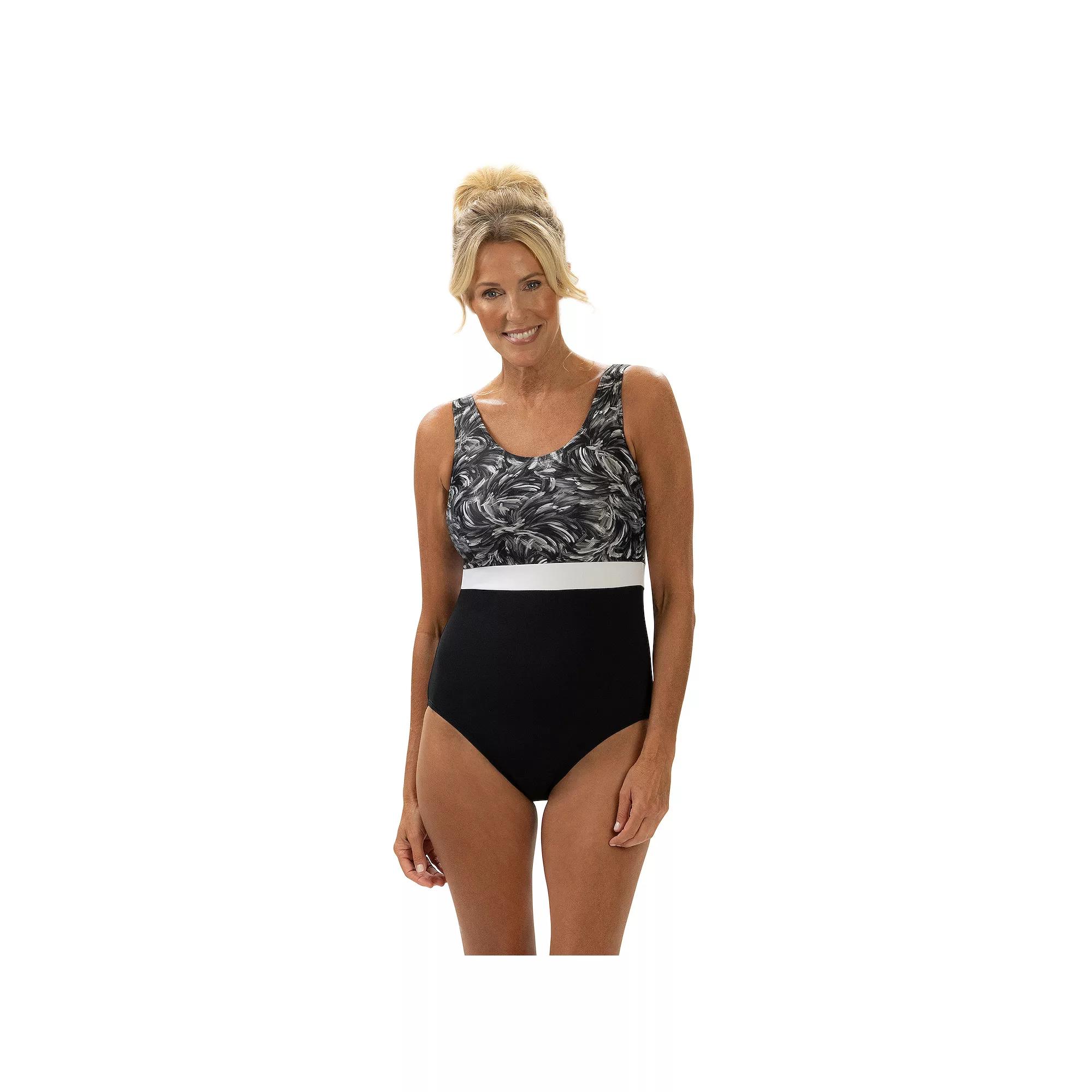 Women's Dolfin Scoop Back One-Piece Swimsuit,  Product Image