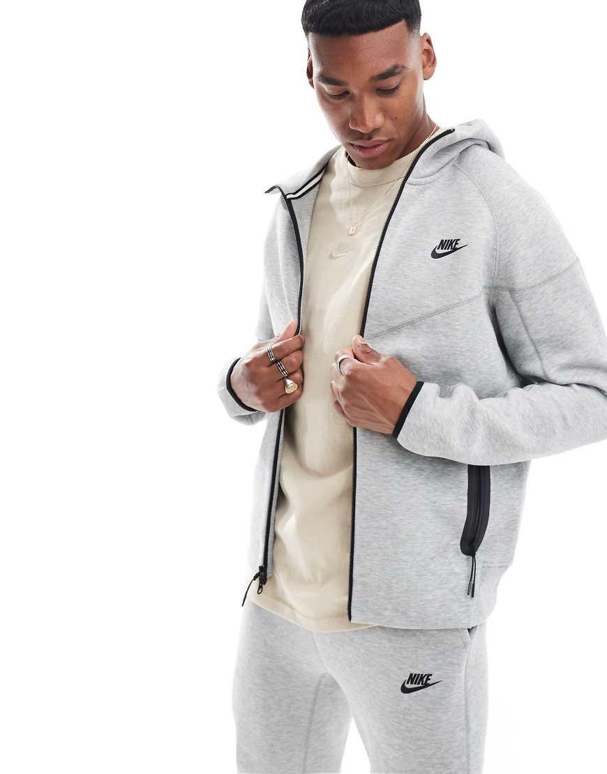 Mens Nike Sportswear Tech Fleece Windrunner Full-Zip Hoodie | FB7921-063 Product Image