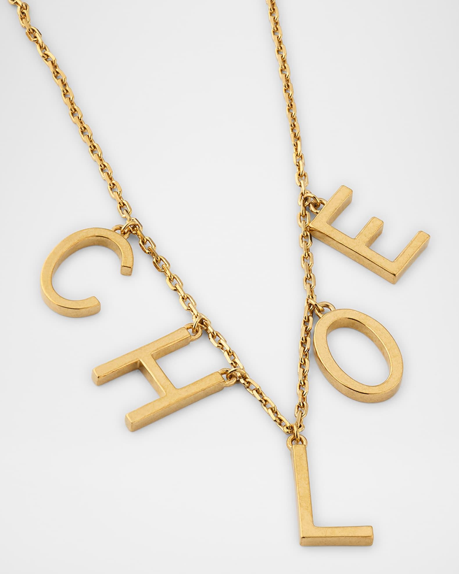 Letters Logo Chain Necklace Product Image