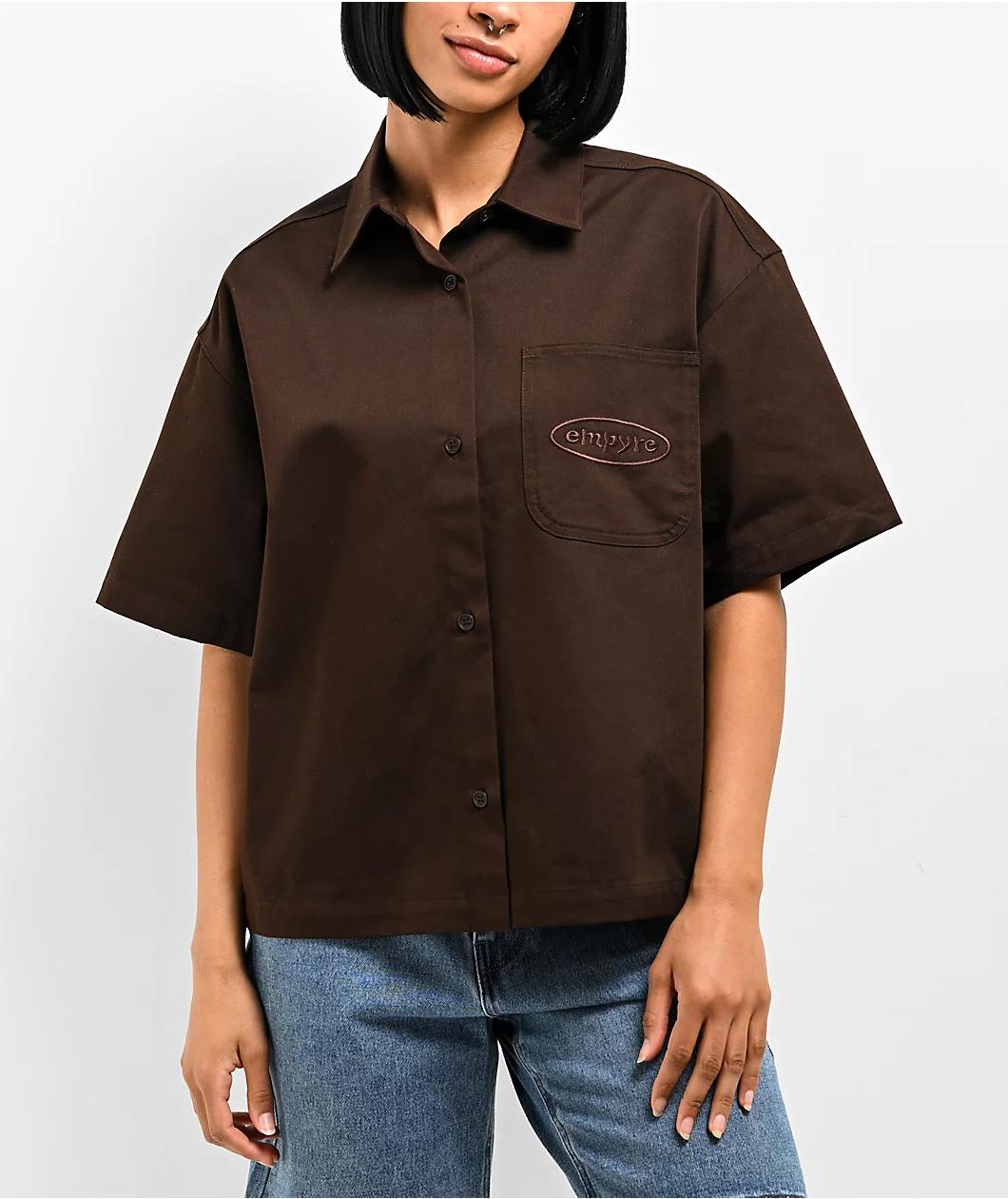 Empyre Wesley Brown Short Sleeve Shirt Product Image
