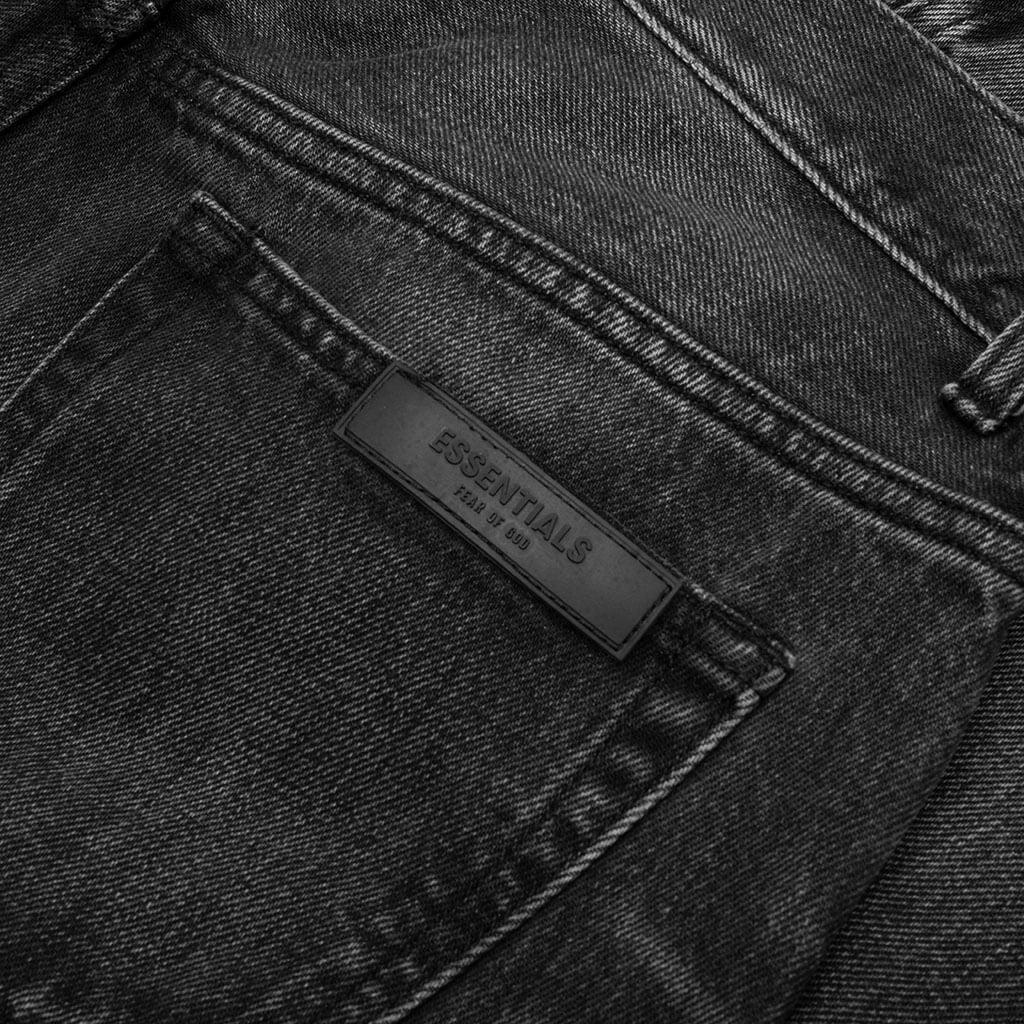 Essentials 5 Pocket Jean - Black Male Product Image