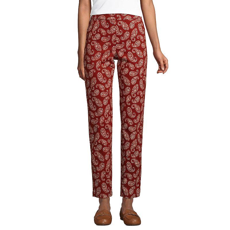Women's Lands' End Pull-On Chino Ankle Pants,  Product Image