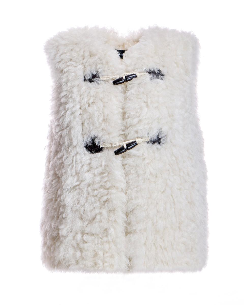 Knitted Lamb Vest Product Image