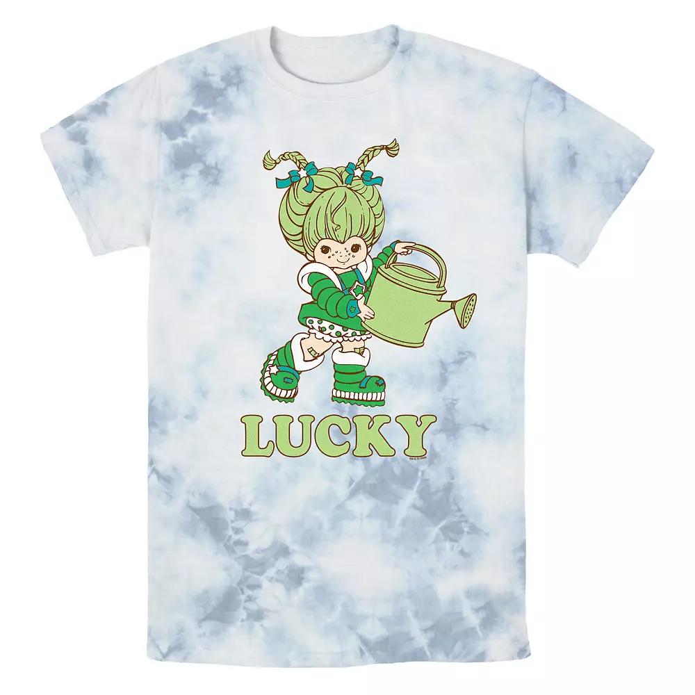 Men's Rainbow Brite Lucky Bombard Wash Graphic Tee, Size: XL, White Blue Product Image