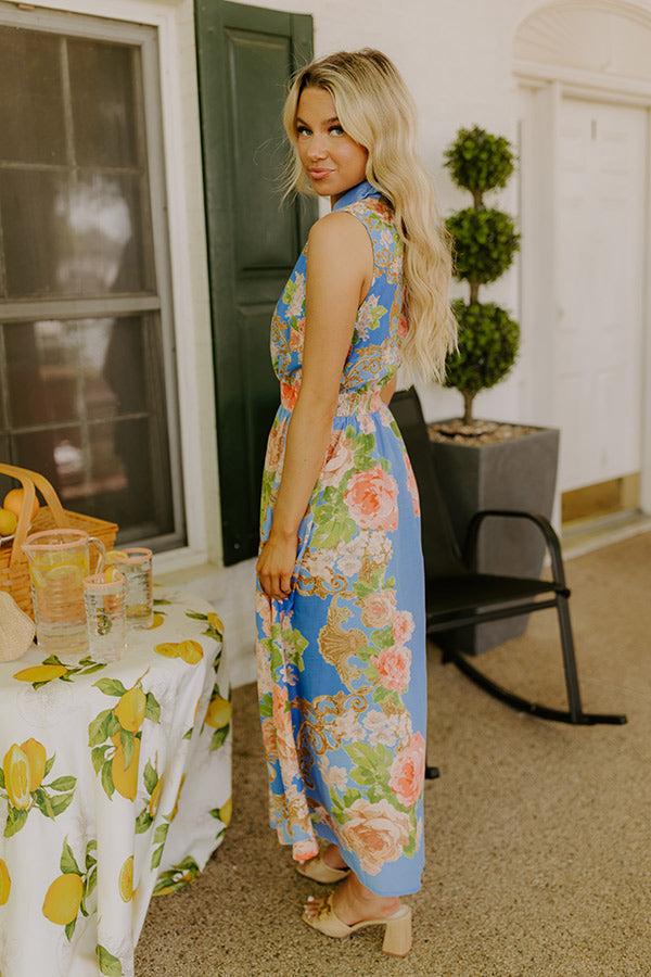 Rose Garden Dreaming Floral Midi Dress Product Image