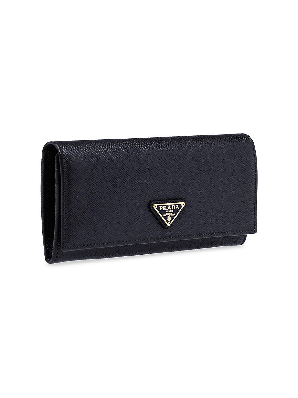 Womens Large Saffiano Leather Wallet Product Image