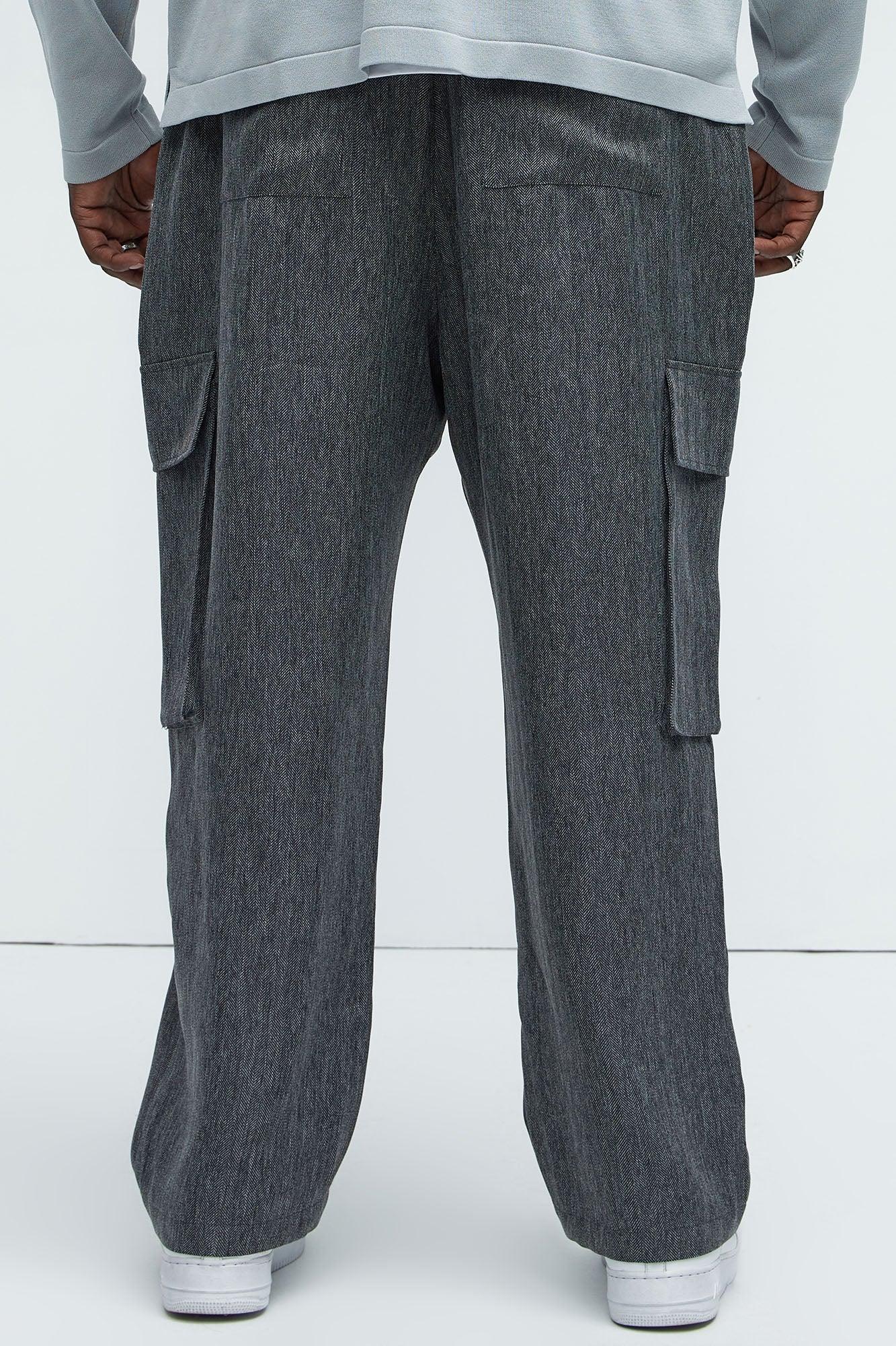 Double Time Cargo Straight Pants - Grey/combo Product Image