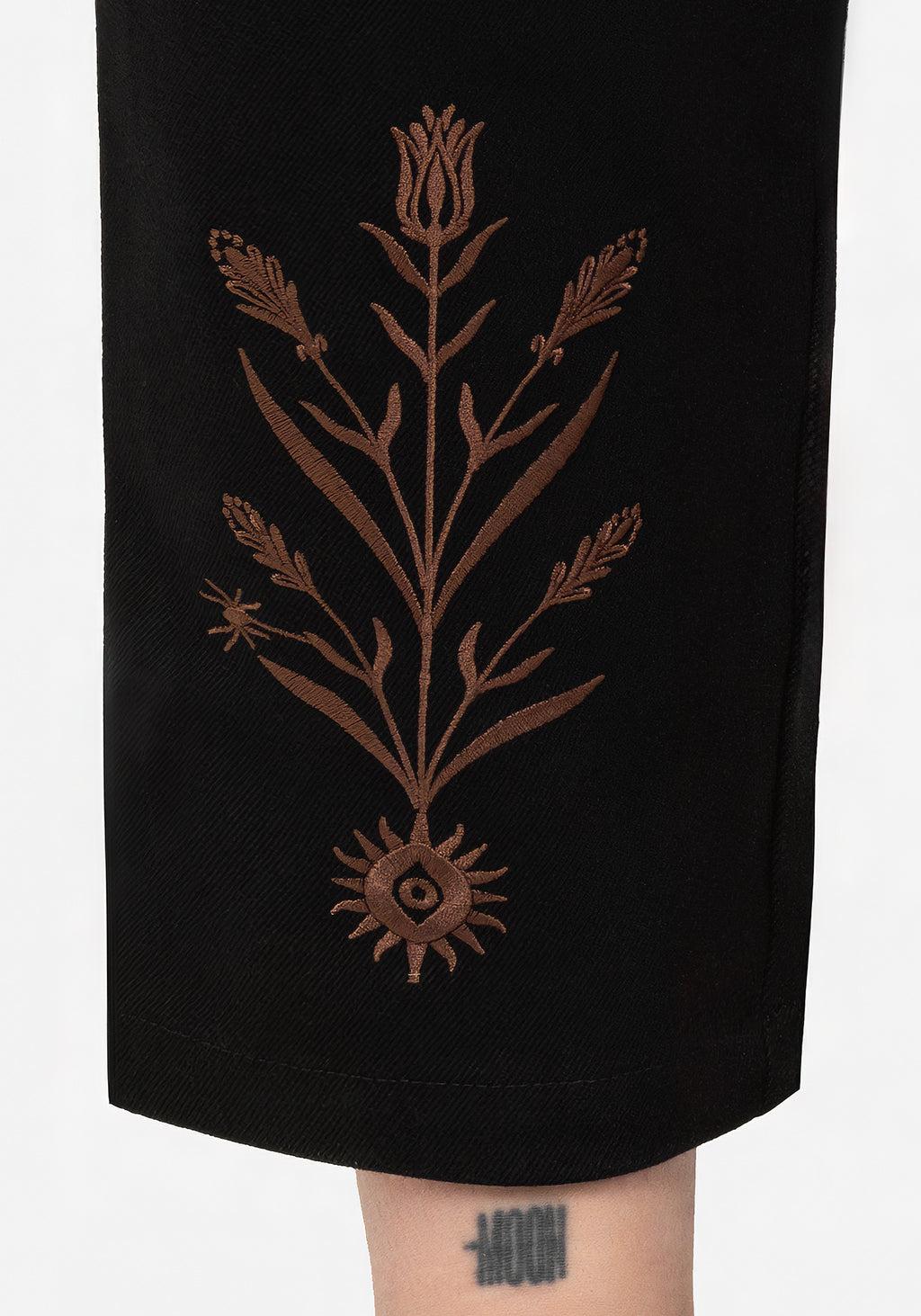 Cybele Embroidered Tapered Trousers Product Image