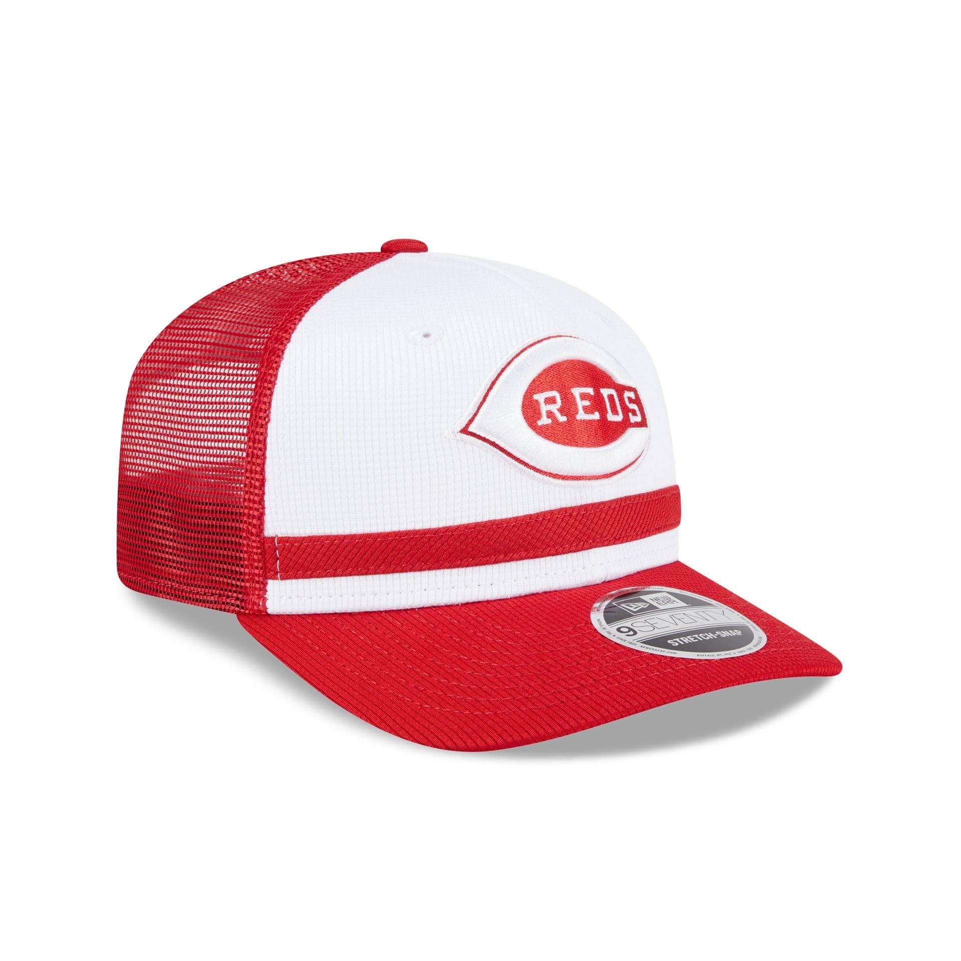 Cincinnati Reds 2025 Batting Practice 9SEVENTY Trucker Hat Male Product Image