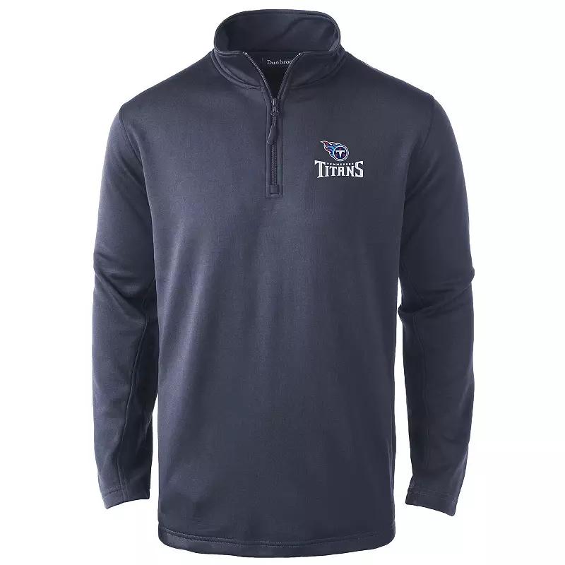Men's Dunbrooke Navy New England Patriots All-Star Tech Quarter-Zip Top,  Product Image