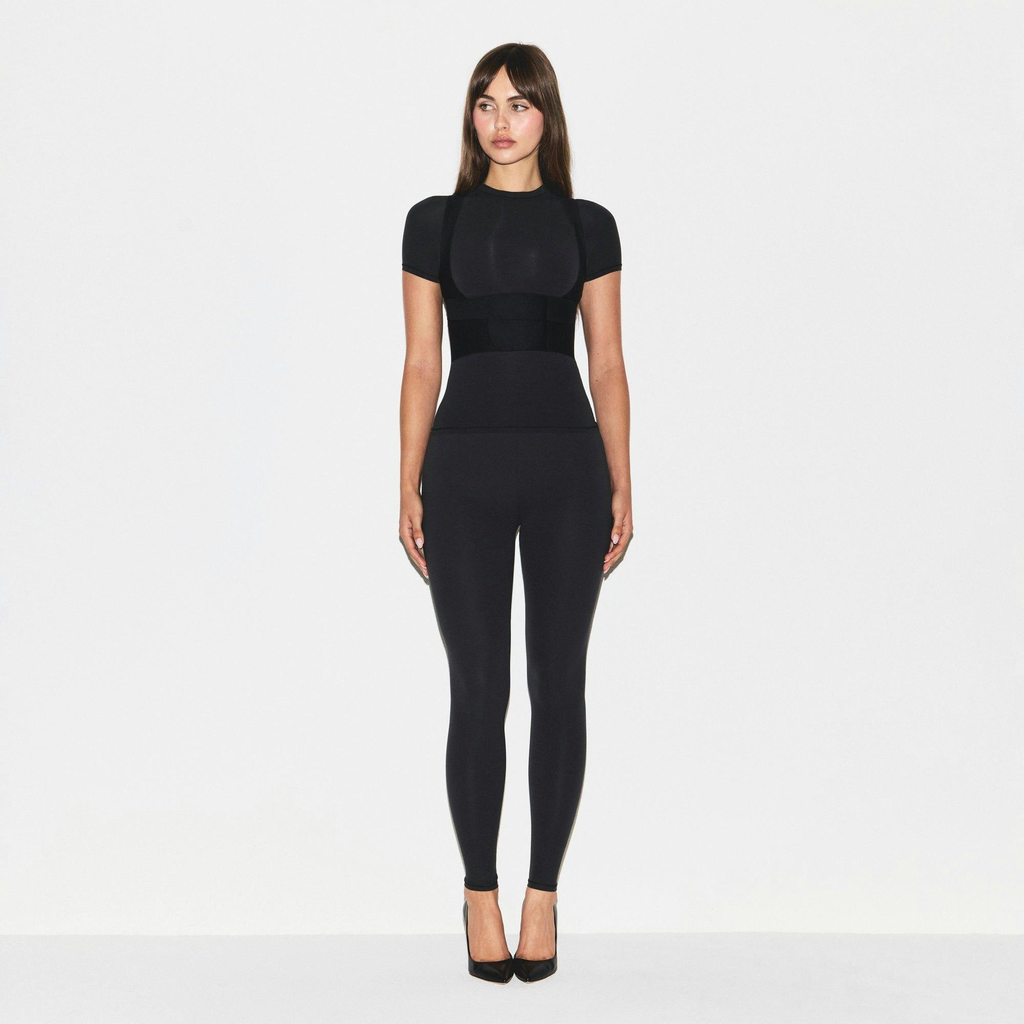 SKIMS BODY POSTURE TRAINER VEST | ONYX Product Image