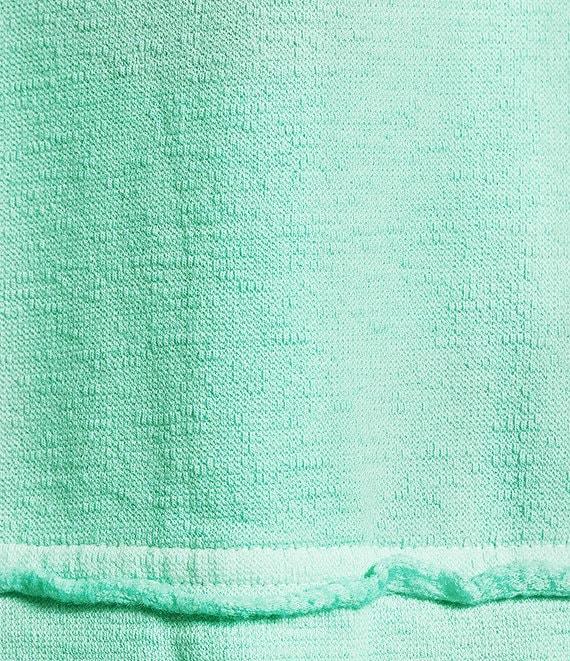 Westbound Lace Inset Long Sleeve Crew Neck Knit Top Product Image