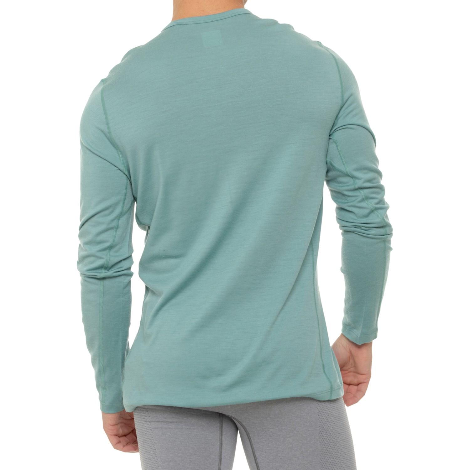 Icebreaker BodyFit 200 Oasis Crewe Base Layer Top - Merino Wool, Long Sleeve Product Image
